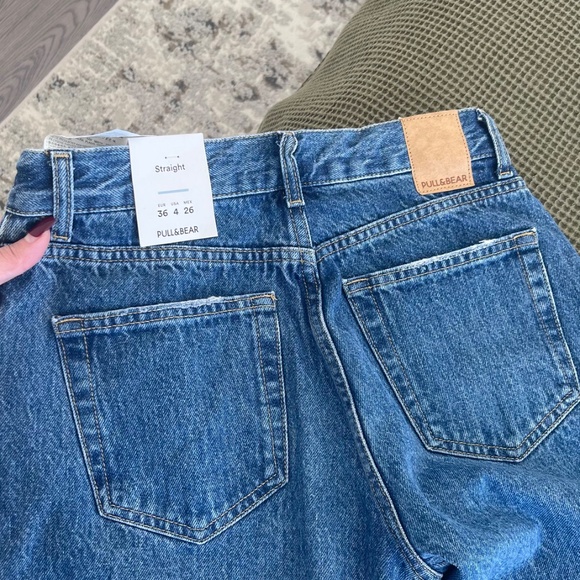 Pull & Bear Straight Leg Jeans - Picture 3 of 4